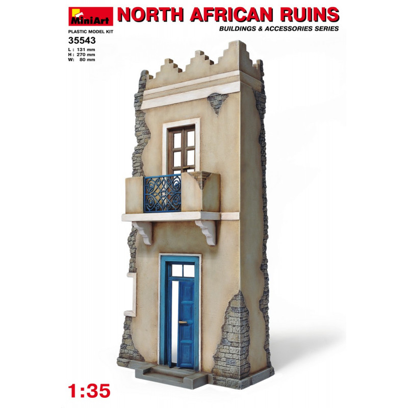 CASA EN NORMANDIA EN RUINAS 1/35