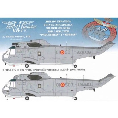 SE3172 / SH-3D/H SEA KING 1/72