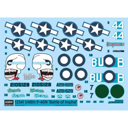 Curtiss P-40N "Battle of Imphal" 1/48 2