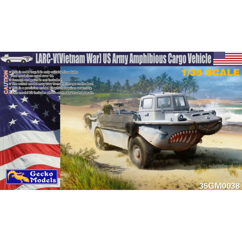 LARC-V Vietnam War US Army Amphibious Cargo Vehicle