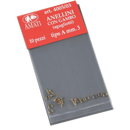 ANILLAS LATON Dia. 4 mm (100 uds)