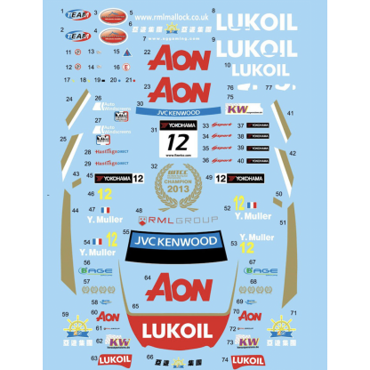 MITSUBISHI LANCER TURBO ‘82 RALLY OF 1000 LAKES 1/24 2