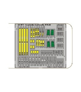 CINTURONES 1/32 EDUARD LUFTW. WWII