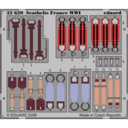 CINTURONES PINTADOS FRANCIA WWI 1/32