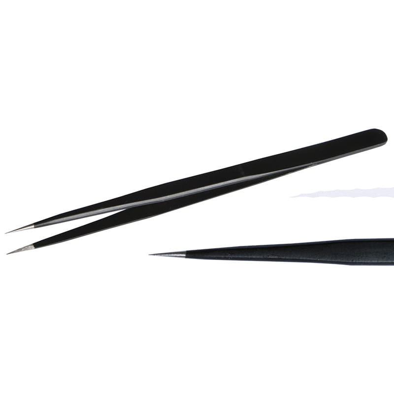 Pinza recta larga punta fina