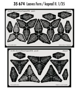 Hojas de helecho 1/35