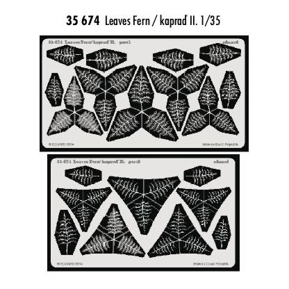 Hojas de helecho 1/35 2