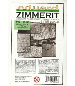 ZIMMERIT STUG IV AUSF. G LATE 1/35 EDUARD