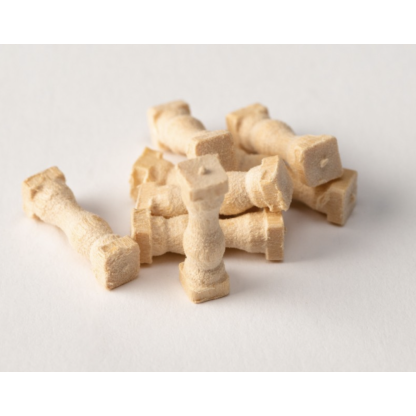 Puntales de madera boj  mm.15 (10 unds.)