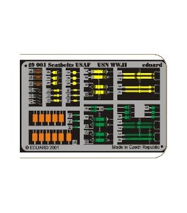 CINTURONES USAF 1/48 COLOR EDUARD