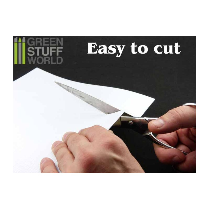 Plancha Plasticard 0'16mm - COMBOx5 planchas