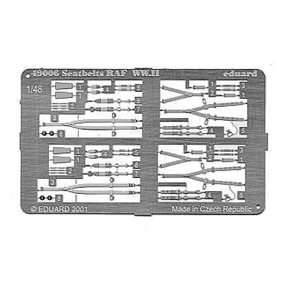 CINTURONES WWII RAF 1/48 EDUARD