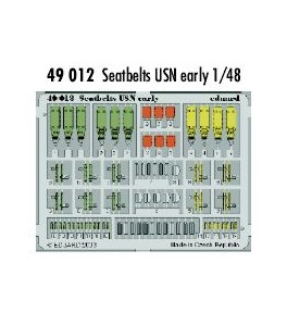 CINTURONES 1/48 USN EARLY EDUARD