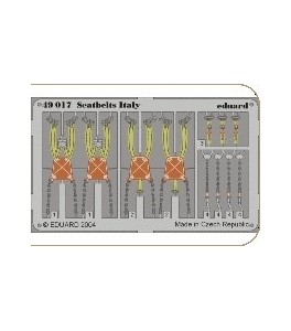 CORREAJES ITALIANOS WWII PINTADOS 1/48