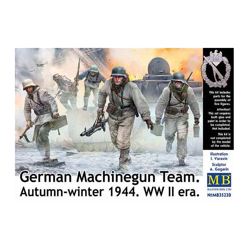 German Infantry WWII Early Period (5 figures) 1/35