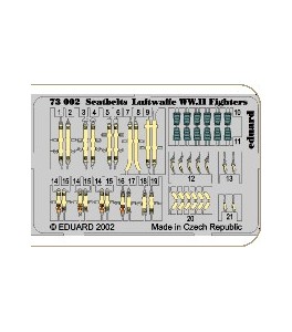 CINTURONES 1/72 WWII LUFTW.