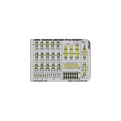 CINTURONES 1/72 WWII LUFTW. BOMBERS