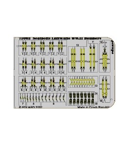 CINTURONES 1/72 WWII LUFTW. BOMBERS