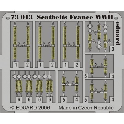 CINTURONES 1/72 FRANCIA EDUARD