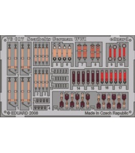 CINTURONES PINTADOS ALEMANES WWI 1/72