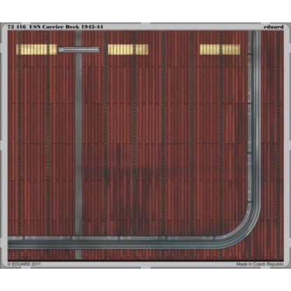 USN Carrier Deck 1943-44 lift area 1/72 11X13 CTMS.