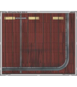 USN Carrier Deck 1943-44 lift area 1/72 11X13 CTMS.