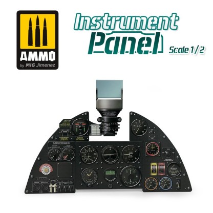 ▷ Panel Avión Hawker Hurricane Mk. I - Instrument Panel 1/2 Scale