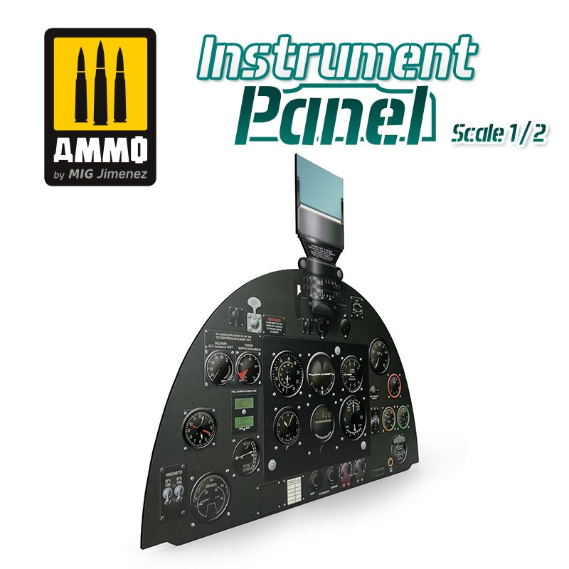 Supermarine Spitfire Mk. Vb - Instrument Panel 1/2 Scale