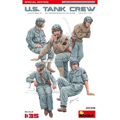GERMAN TANK CREW (Normandy 1944) (WWII) SPECIAL EDITION 1/35