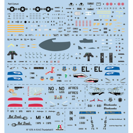 A-10 A/C THUNDERBOLT ll - GULF WAR