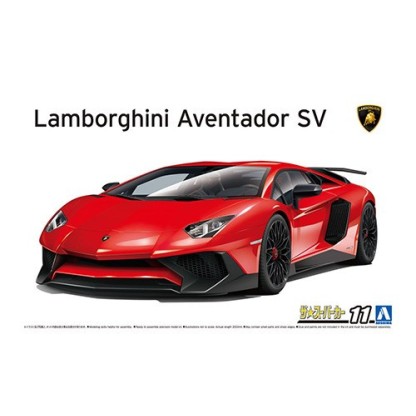 LAMBORGHINI AVENTADOR LP700-4 (FULL ENGINE DETAIL) 1/24