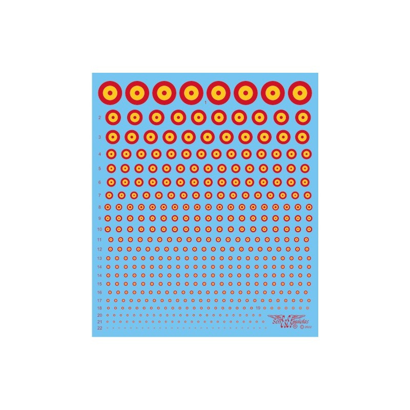 ESCARAPELAS ESPAÑOLAS escala 1/144