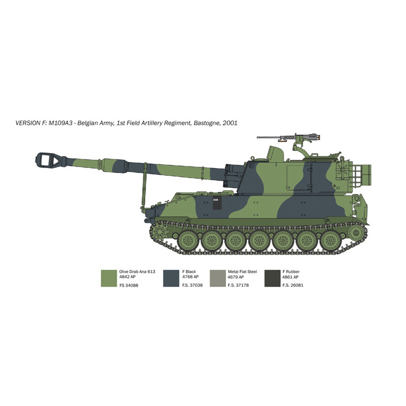 M60A-3 LINK-AND-LENGTH TRACK, calcas españolas 1/35