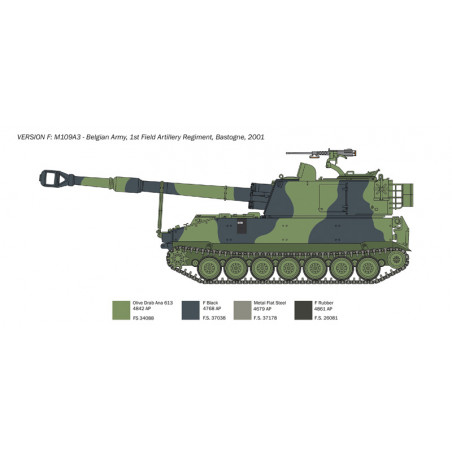 M60A-3 LINK-AND-LENGTH TRACK, calcas españolas 1/35