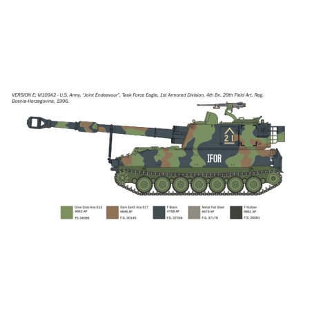 M60A-3 LINK-AND-LENGTH TRACK, calcas españolas 1/35