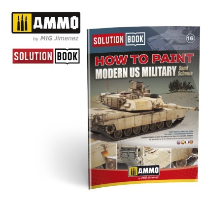 How to Paint Modern US Military Sand Scheme SOLUTION BOOK