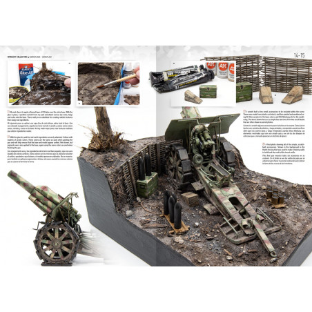 DESCONCHONES, Serie ilustrada de técnicas de envecimiento en modelismo