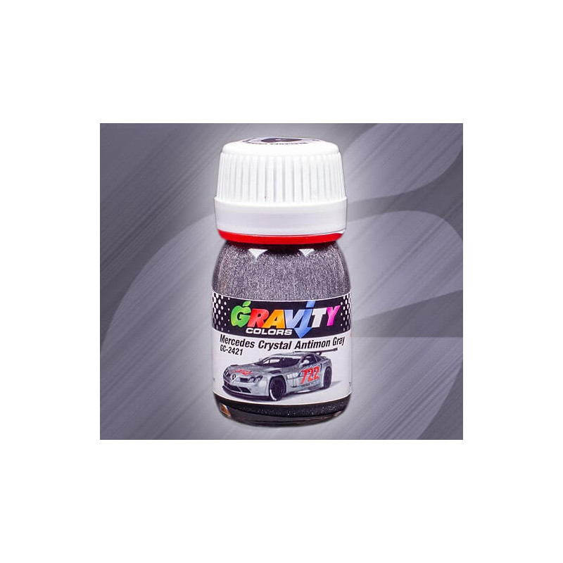 Mercedes Crystal Antimon Gray