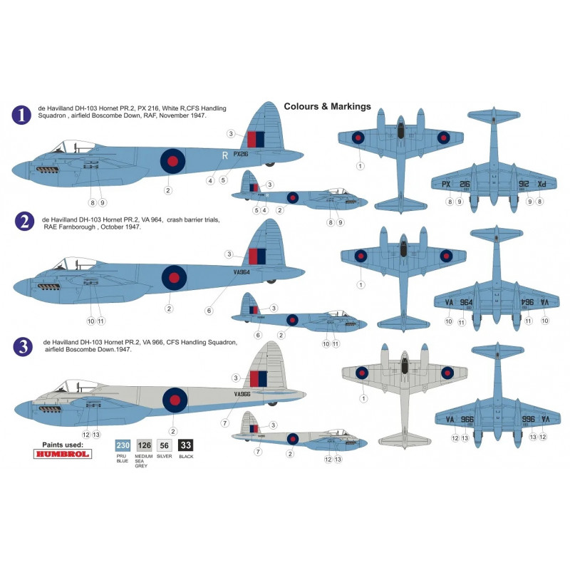 DH-103 Hornet PR.2 1/72