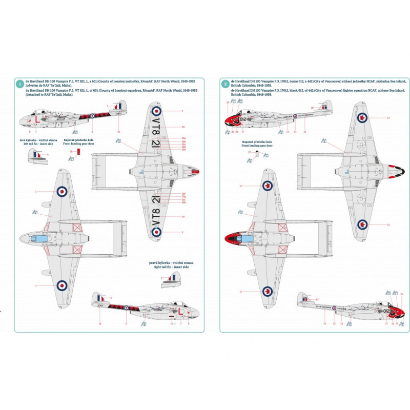 DH-100 VAMPIRE F MK.3 1/32