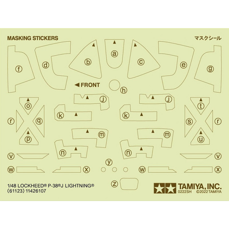 Lockheed P-38F/G Lightning 1/48