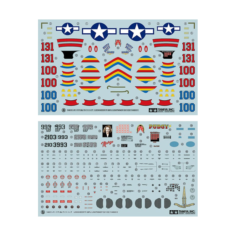 Lockheed P-38F/G Lightning 1/48