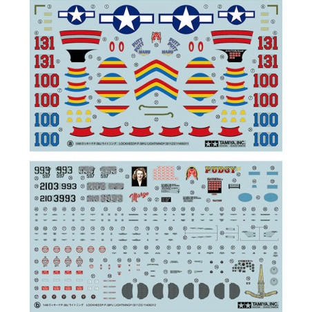 Lockheed P-38F/G Lightning 1/48