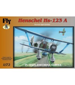 Henschel Hs 123A. Decals Spain and China 1/72