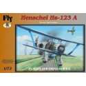 Henschel Hs 123A. Decals Spain and China 1/72
