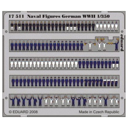 Figures Kriegsmarine tropical WWI 1/350