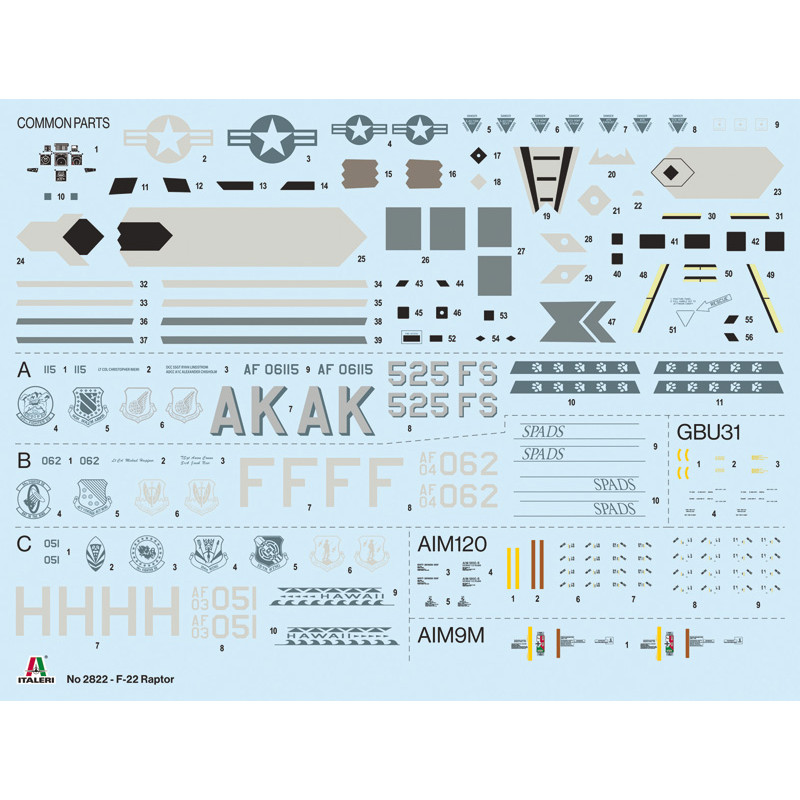 Lockheed-Martin F-22 Raptor  1/48