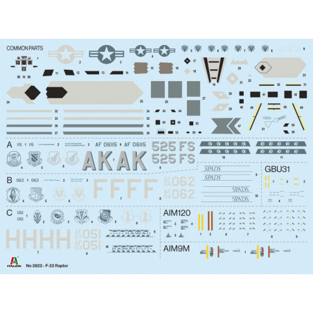 Lockheed-Martin F-22 Raptor  1/48