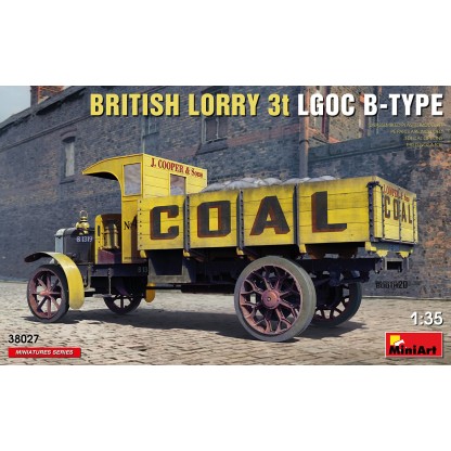 AUTO TRAVELERS 1930-40S BRITISH LORRY 3T LGOC B-TYPE 1/35
