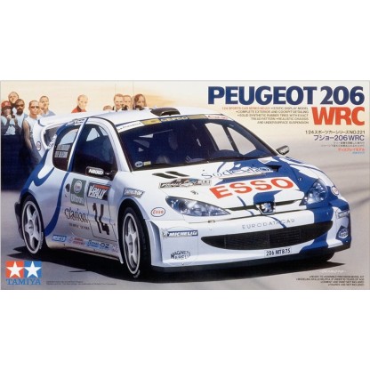 Peugeot 206 WRC 1/24